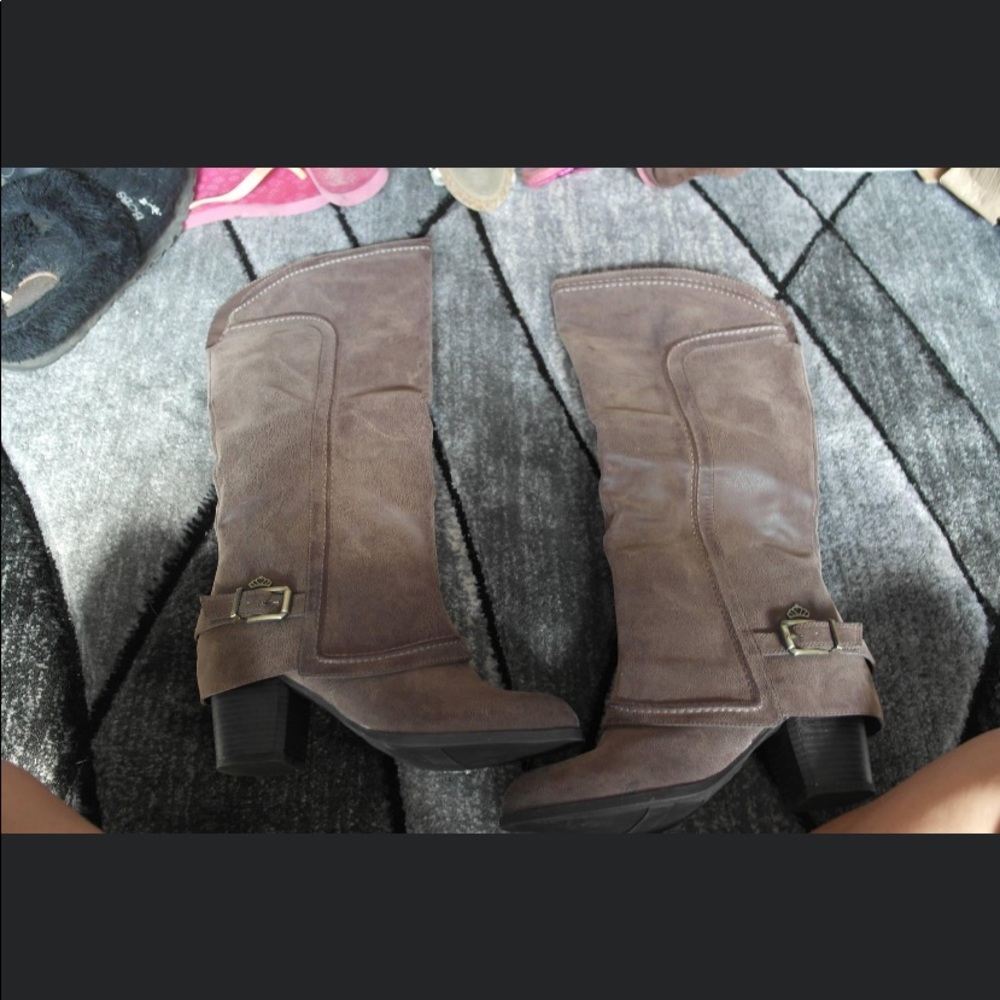 Fergalicious brown boots